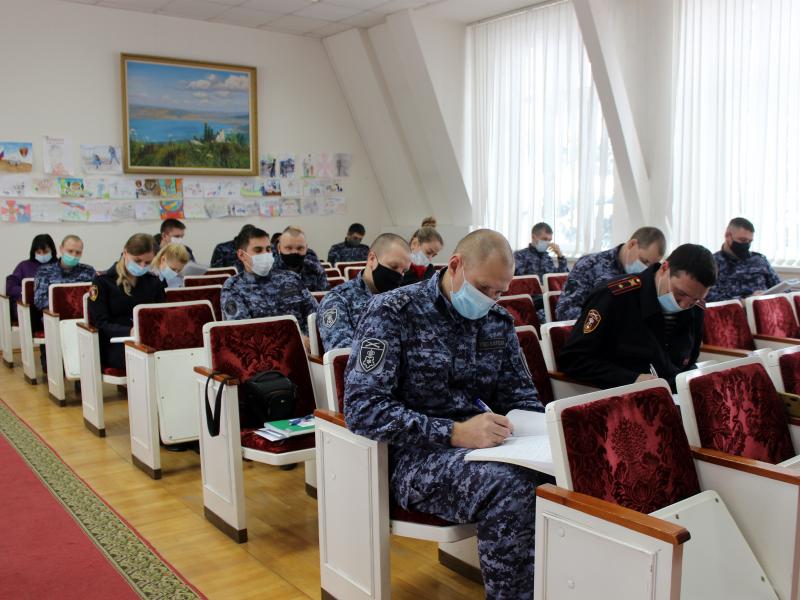 В подразделениях Управления Росгвардии по Ставропольскому краю состоялись комплексные занятия по требованиям безопасности
