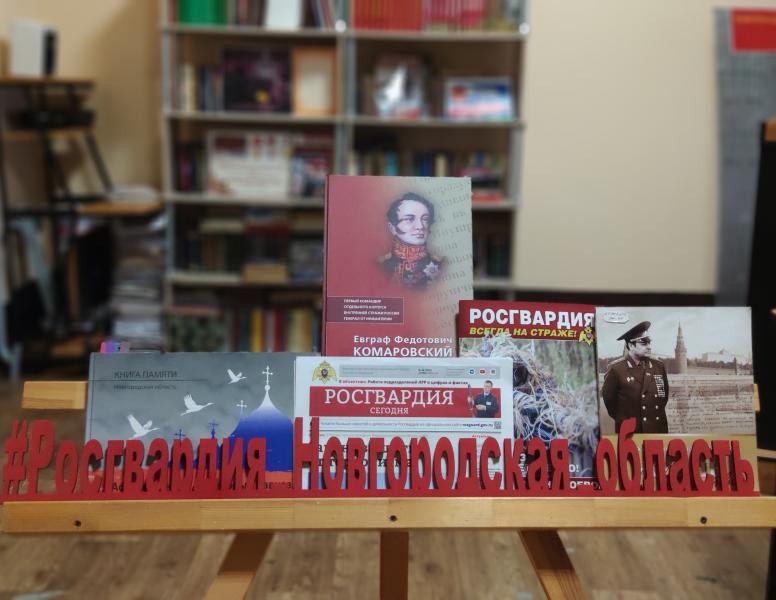 Сотрудники Росгвардии провели мероприятие для воспитанников новгородского детского сада