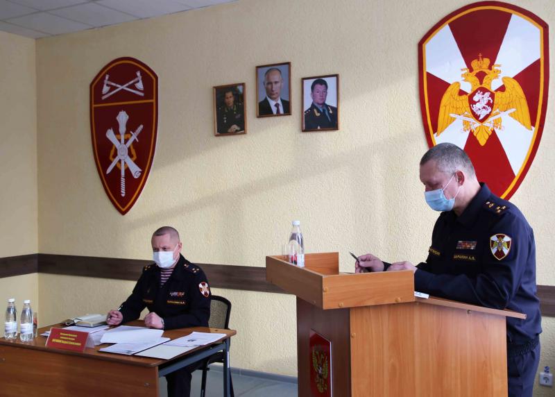 В Управлении Росгвардии по Республике Мордовия подвели итоги служебно-боевой деятельности в 2020 году
