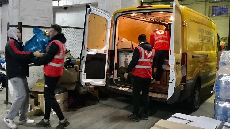 Итальянские волонтеры отреагировали на землетрясение в Хорватии‎