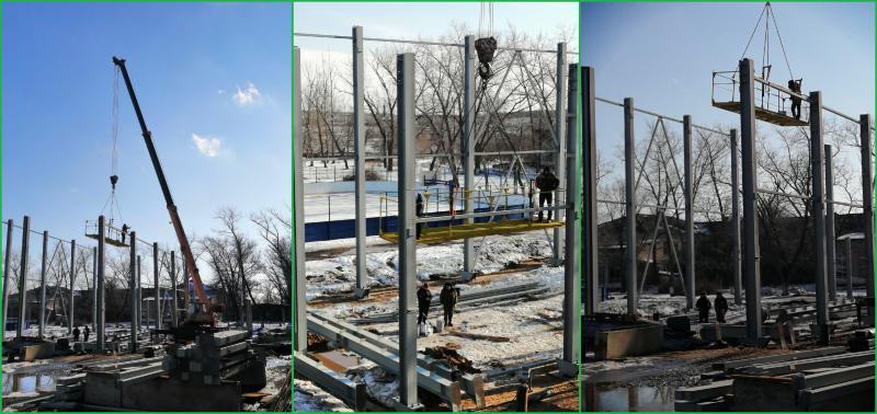 Активисты ОНФ помогли жителям поселка Елань-Коленовский добиться начала строительства нового школьного спортзала