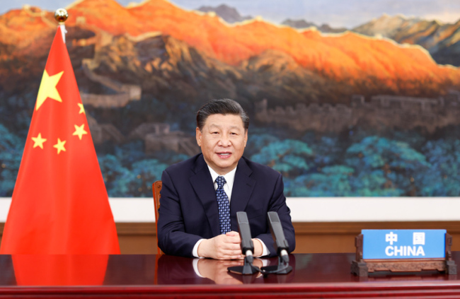 Си Цзиньпин выступил с речью на Глобальном саммите по здравоохранению