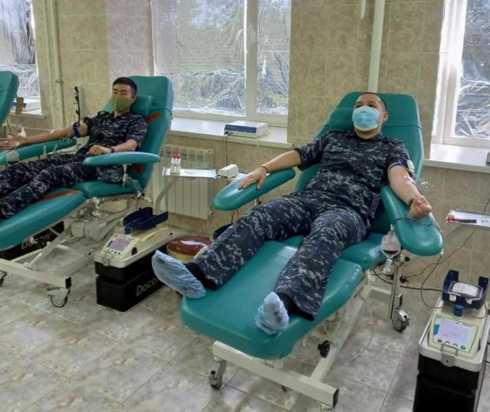 Сотрудники УФСИН Калмыкии пополнили региональный банк донорской крови