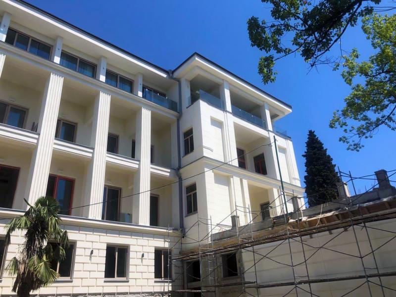 Айк Зебелян рассказал, как продолжается реставрация бывшего санатория «Красмашевский» в Сочи