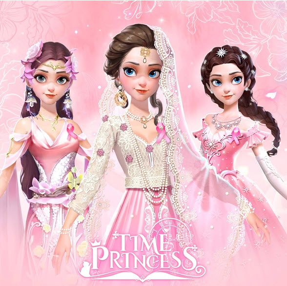 Официальное сообщество игры Time Princess организовало флешмоб в рамках Месяца осведомленности о раке молочной железы