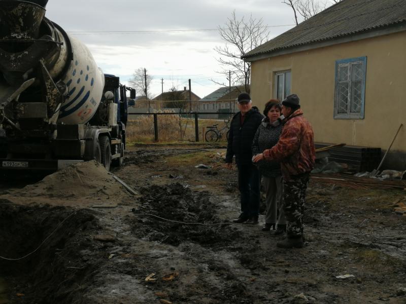 В Андроповском округе идет строительство фельдшерско-акушерских пунктов