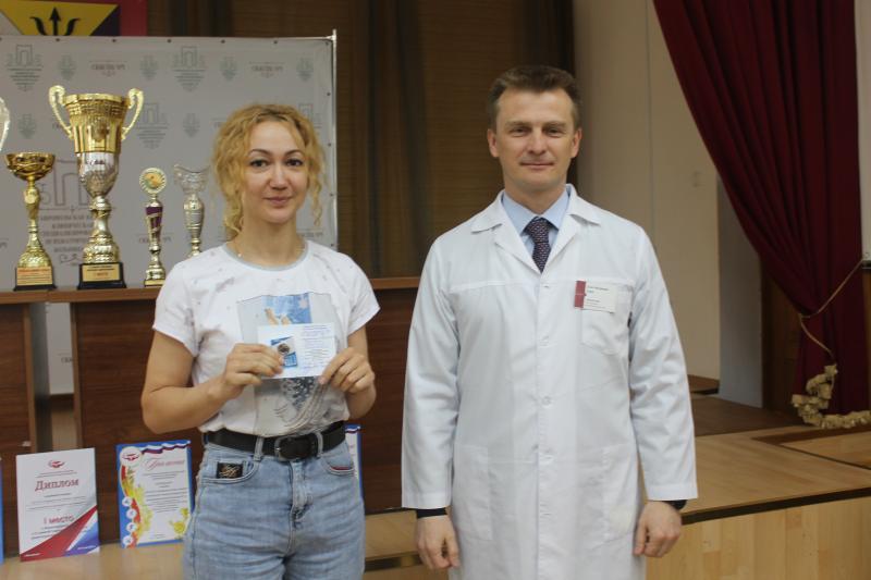Сотрудники Ставропольской психбольницы получили знаки ГТО