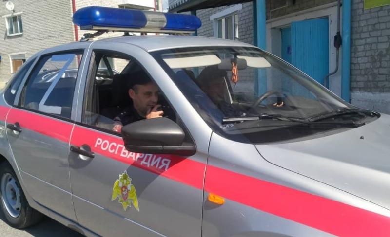 Сотрудники Росгвардии в Тюменской области задержали подозреваемого в причинении вреда здоровью человека