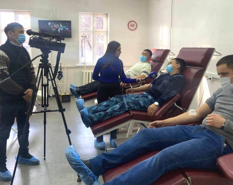 Сотрудники УФСИН России по Республике Тыва приняли участие в донорской акции «Подари жизнь»