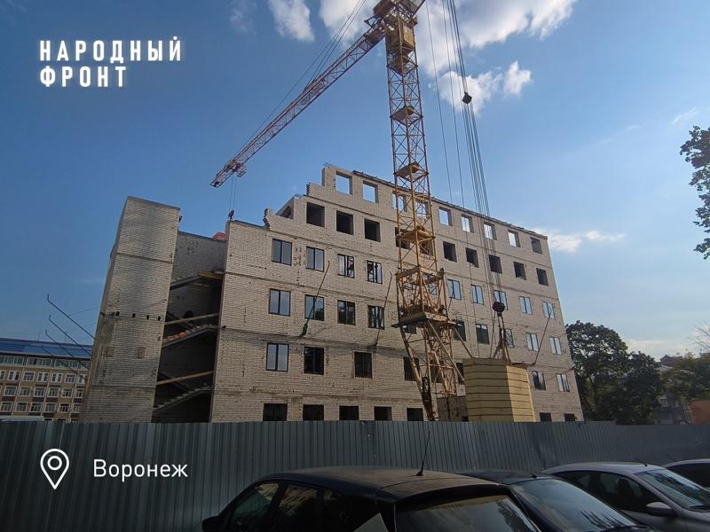 Строительство новой поликлиники за 434 млн рублей в Воронеже отстаёт, как минимум, на 3 месяца