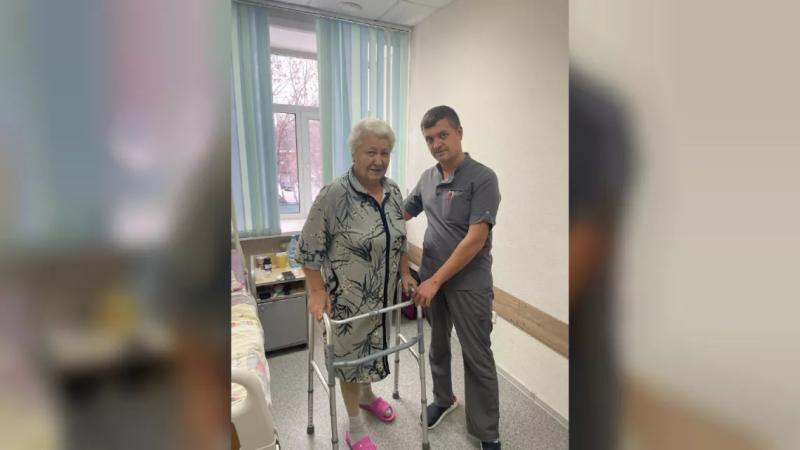 Томские травматологи успешно прооперировали 101-летнюю пациентку