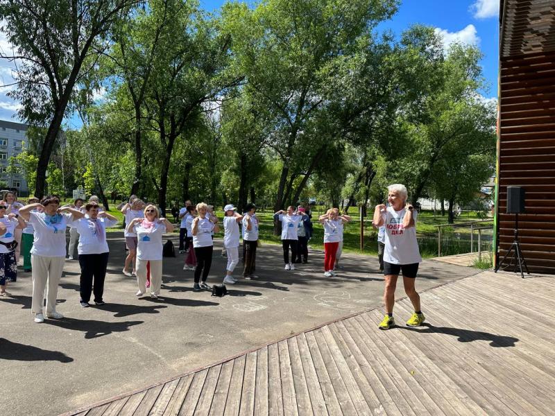 «Зарядка долголетов» прошла в Реутове