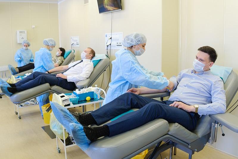 Доноры АО «Транснефть – Прикамье» сдали свыше 20 литров крови