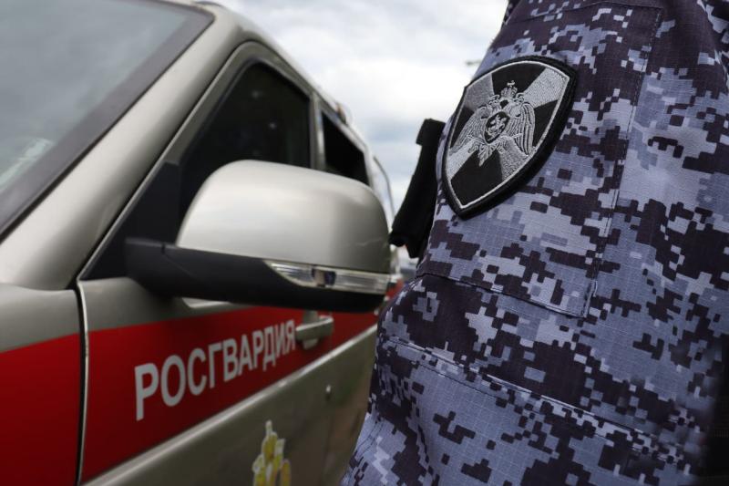 Росгвардейцы задержали предполагаемого виновника в повреждении имущества в городской больнице