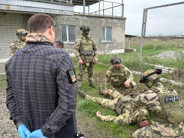 В ОГВ(с) провели мероприятие по обмену опытом, приуроченное к Дню медицинской службы Росгвардии